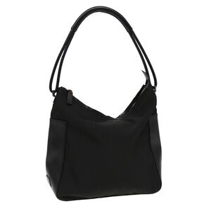 Gucci Black Nylon Canvas Shoulder Bag